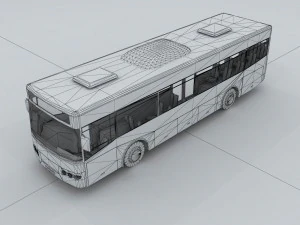 transportation - bus 05 3D Model