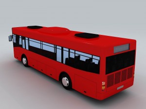 transportation - bus 05 3D Model