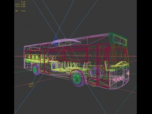 transportation - bus 05 3D Model