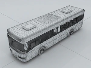 transportation - bus 06 3D Model