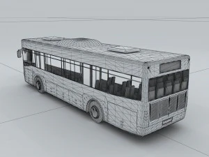 transportation - bus 06 3D Model
