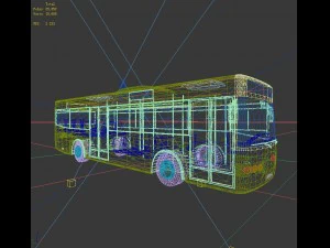 transportation - bus 06 3D Model