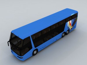 transportation - bus 07 3D Model