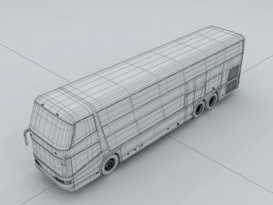 transportation - bus 07 Model 3D