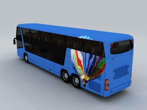 transportation - bus 07 Model 3D