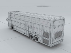 transportation - bus 07 Model 3D