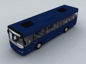 transportation - bus 09 3D Model