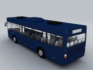 transportation - bus 09 Model 3D