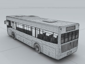 transportation - bus 09 Model 3D