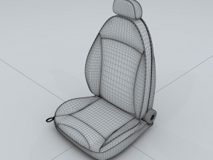 transportation - car seats 3D मॉडल