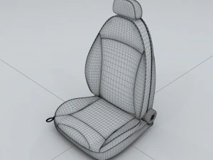 transportation - car seats 3D Model