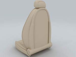 transportation - car seats 3D मॉडल