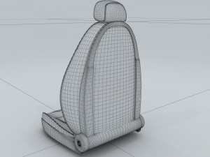 transportation - car seats 3D मॉडल
