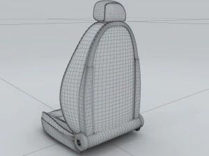 transportation - car seats 3D Model