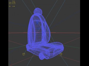 transportation - car seats 3D मॉडल