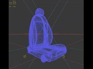 transportation - car seats 3D Model