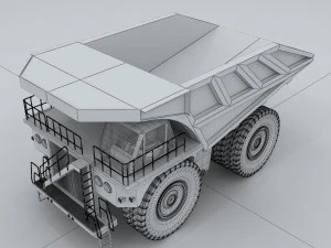 transportation - engineering dumpers 3D Model