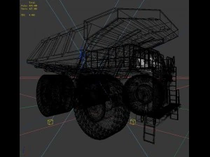 transportation - engineering dumpers 3D Model