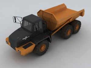 transportation - engineering dumpers 02 Modelo 3D