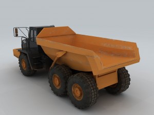 transportation - engineering dumpers 02 Modelo 3D