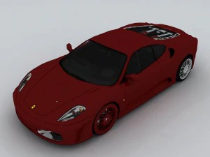 transportation - ferrari 3D Model