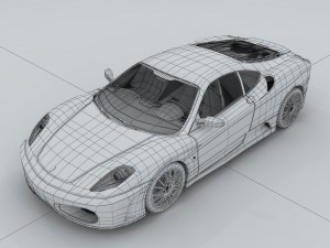 transportation - ferrari 3D Model
