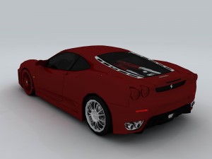 transportation - ferrari 3D Model