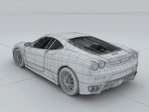 transportation - ferrari 3D Model