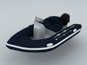 transportation - kayaking 3D मॉडल
