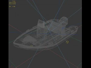 transportation - kayaking 3D Model