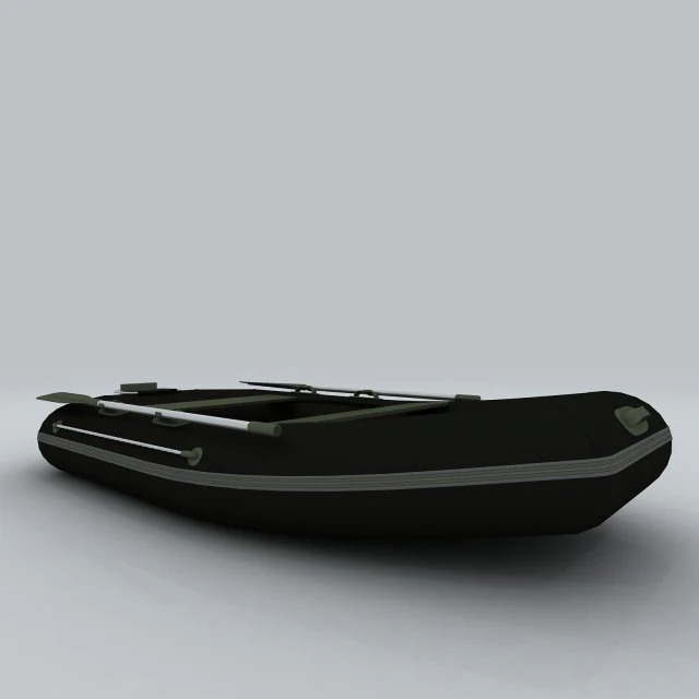 transportation - kayaking 01 3D Model .c4d .max .obj .3ds .fbx .stl .blend 