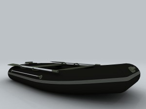 transportation - kayaking 01 3D मॉडल