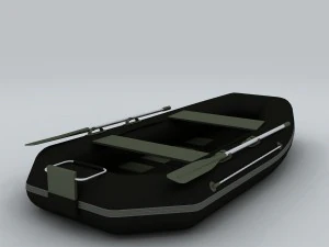 transportation - kayaking 01 3D Model