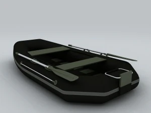 transportation - kayaking 01 3D Model
