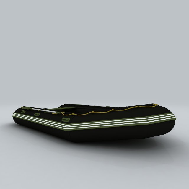 transportation - kayaking 02 Modelo 3D .c4d .max .obj .3ds .fbx .stl .blend 