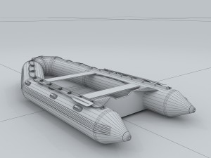 transportation - kayaking 02 Modelo 3D