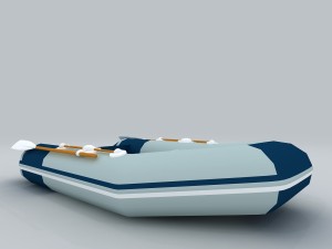 transportation - kayaking 03 Modelo 3D