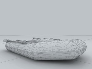 transportation - kayaking 03 Model 3D