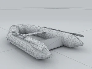 transportation - kayaking 03 3D Model