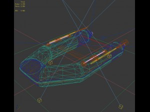 transportation - kayaking 03 Model 3D