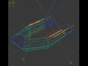 transportation - kayaking 03 3D Model
