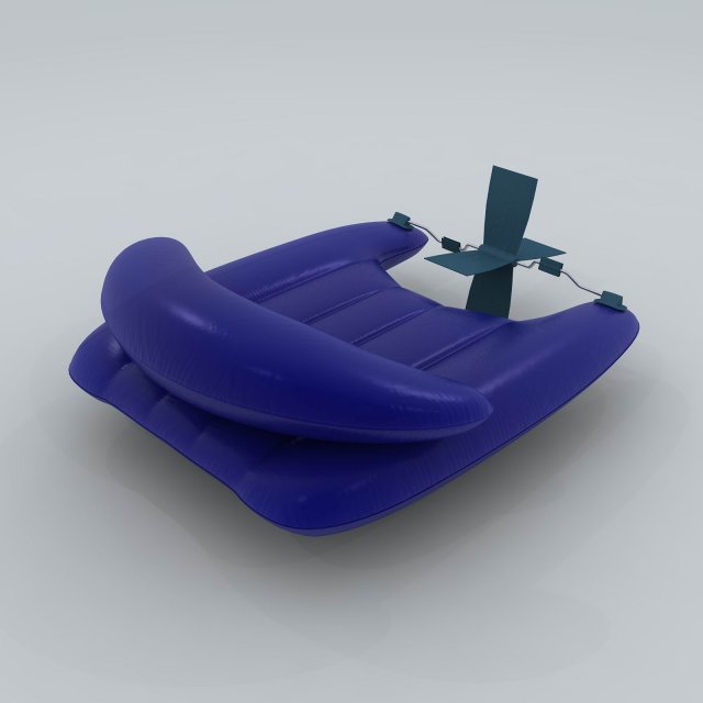 transportation - kayaking 07 3D 모델 .c4d .max .obj .3ds .fbx .stl .blend 