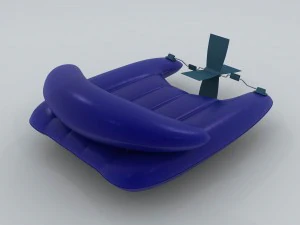 transportation - kayaking 07 3D Model