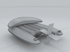 transportation - kayaking 07 3D Model