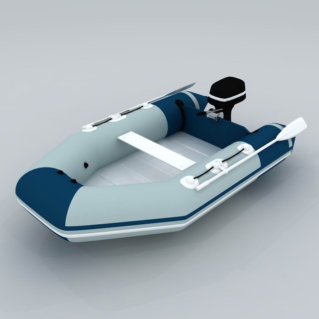 transportation - kayaking 08 3D मॉडल .c4d .max .obj .3ds .fbx .stl .blend 