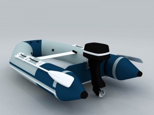transportation - kayaking 08 3D मॉडल
