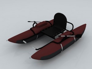 transportation - kayaking 09 3D 모델