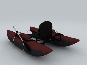 transportation - kayaking 09 3D मॉडल