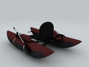 transportation - kayaking 09 3D Model