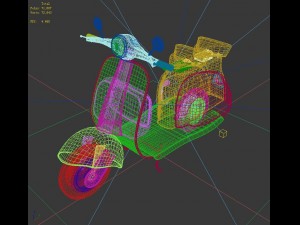 transportation - motorcycles 3D Модель